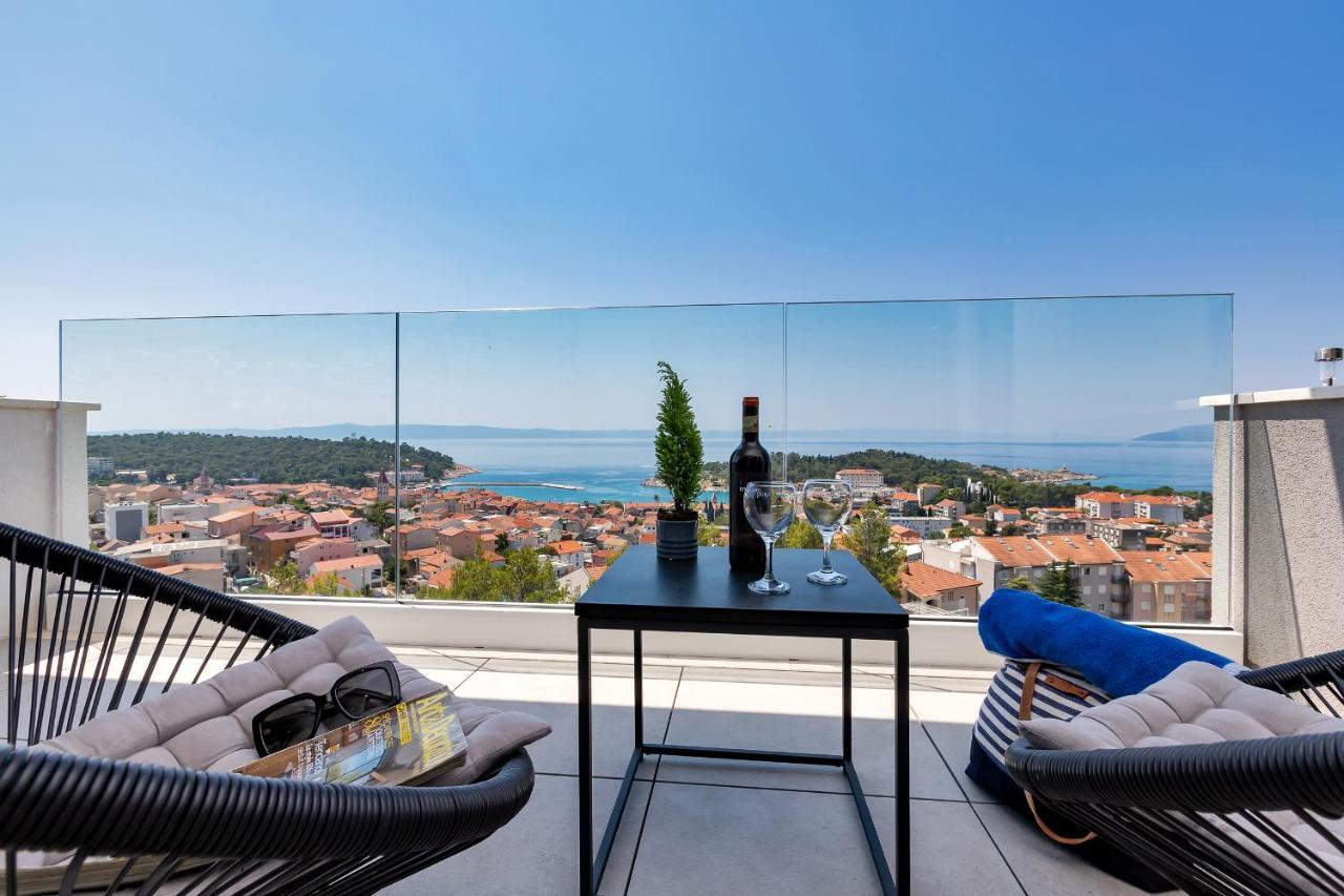 Luxury Seaview Apartment Dzenan มาคาร์สกา ภายนอก รูปภาพ