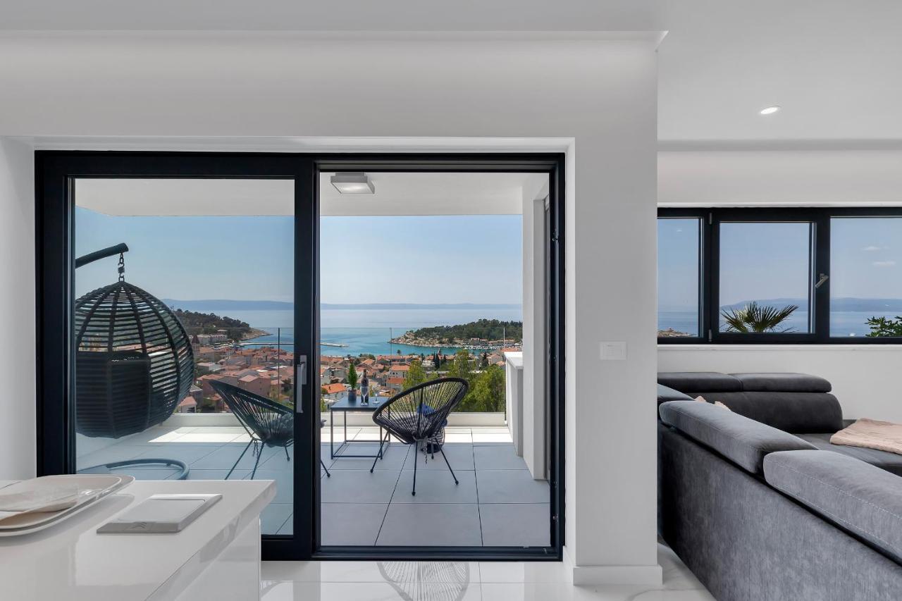 Luxury Seaview Apartment Dzenan มาคาร์สกา ภายนอก รูปภาพ